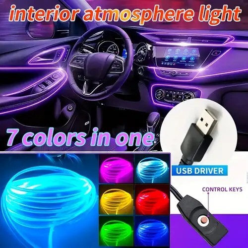 Striscia interni auto - striscia, led