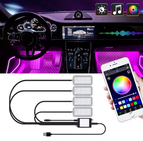 Striscia interni auto led - interni,