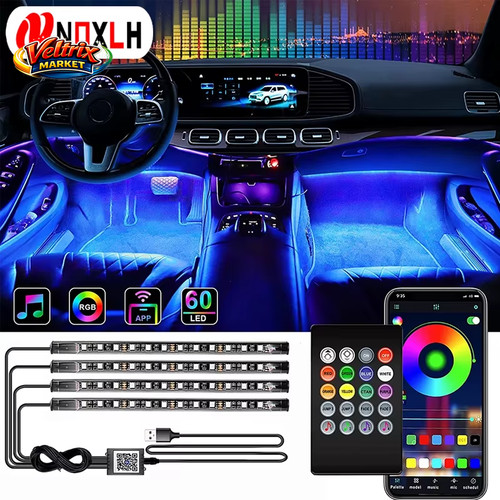 Striscia interni auto - interni, led