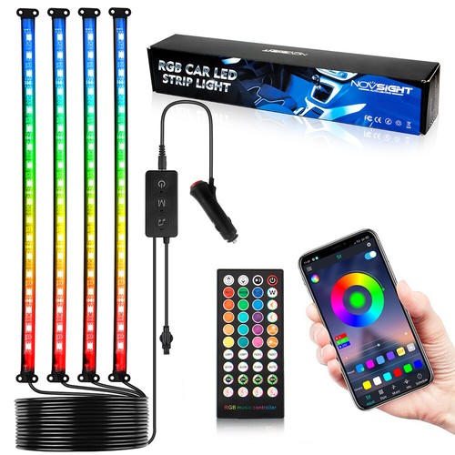 Luci ambiente auto - 4x48, led