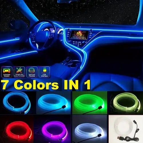 Striscia interni auto led - 3m,