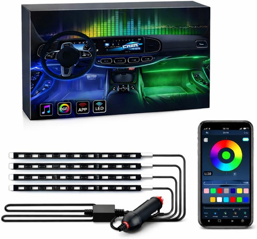 Kit led interni auto rgb - auto,