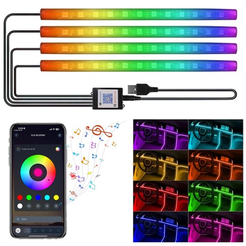 Striscia led auto interni - led,